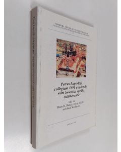 Kirjailijan Petrus Lagerlöf käytetty kirja Petrus Lagerlöfs collegium 1691 angående wårt Swenska språks cultiverande