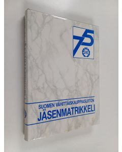 Kirjailijan Tuulikki Mäkelä käytetty kirja Suomen vähittäiskauppiasliiton jäsenmatrikkeli