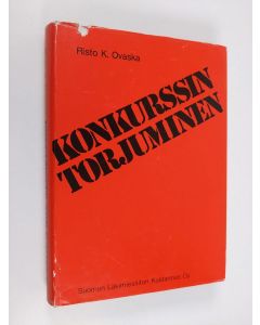 Kirjailijan Risto K. Ovaska käytetty kirja Konkurssin torjuminen