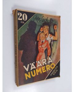 Kirjailijan Peter Luck käytetty kirja Väärä numero