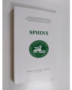 käytetty kirja Sphinx : årsbok = vuosikirja = yearbook 2020-2021