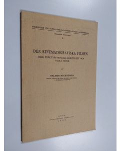 Kirjailijan Helmer Bäckström käytetty kirja Den kinematografiska filmen