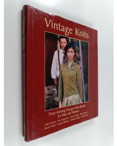 Kirjailijan Kaffe Fassett käytetty kirja Vintage Knits : Thirty Knitting Designs from Rowan for Men and Women