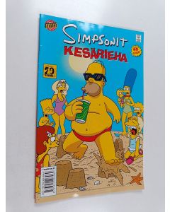 Kirjailijan Matt Groening käytetty teos Simpsonit - Kesärieha