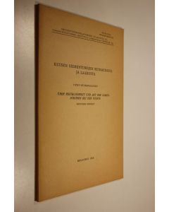Kirjailijan Ukko Rummukainen käytetty kirja Kuusen siementuhojen runsaudesta ja laadusta