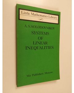 Kirjailijan A. S. Solodovnikov käytetty kirja Systems of Linear Inequalities