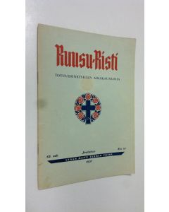 käytetty teos Ruusu-risti 10/1957 : totuudenetsijäin aikakauskirja