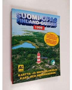 käytetty kirja Suomi-opas 1998 = Finland-guiden 1998 : Kartta- ja matkailukirja