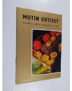 käytetty teos Motin uutiset 3/1966 : herkullisia vihjeitä herkkusuille