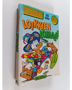 Kirjailijan Walt Disney käytetty kirja Loikkien lomalle