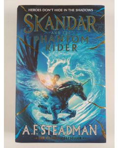 Kirjailijan A. F. Steadman uusi kirja Skandar and the phantom rider