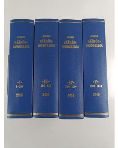 käytetty kirja Suomen säädöskokoelma vuodelta 2010 1, 3-5