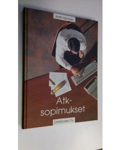 Kirjailijan Antti Hannula käytetty kirja ATK-sopimukset