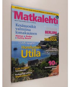 käytetty kirja Matkalehti n:o 6-7/2013 : loma- & liikematkailun erikoislehti