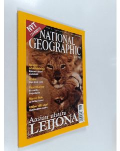 käytetty kirja National Geographic no. 6/2001