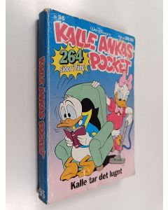 Kirjailijan Walt Disney käytetty kirja Kalle ankas pocket, nr 95
