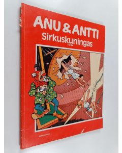 Kirjailijan Willy Vandersteen käytetty kirja Sirkuskuningas