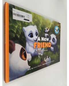 Kirjailijan Jemina Heljakka käytetty kirja A new friend