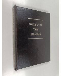 Kirjailijan Proceso Sanchez Ortega käytetty kirja Notes on the miasms or hahnemann's chronic diseases