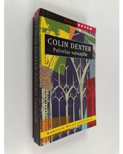 Kirjailijan Colin Dexter käytetty kirja Palvelus vainajille