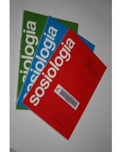 käytetty kirja Sosiologia 1-3/2009 (nro 4 puuttuu) : Westermarck-seuran julkaisu