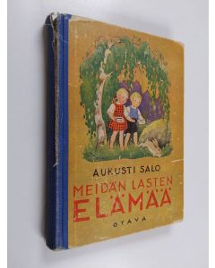 Kirjailijan Aukusti Salo käytetty kirja Meidän lasten elämää