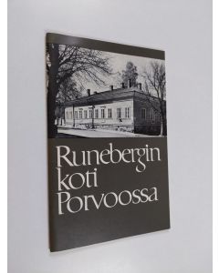 Kirjailijan J. E. Strömborg käytetty teos Runebergin koti Porvoossa