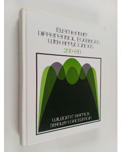 Kirjailijan William R. Derrick käytetty kirja Elementary differential equations with applications