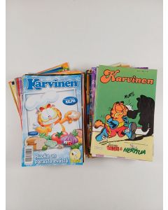 käytetty teos Laatikollinen Karvinen -lehtiä 1986-2011