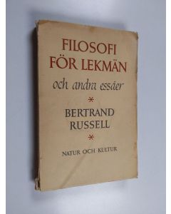Kirjailijan Bertrand Russell käytetty kirja Filosofi för lekmän och andra essäer