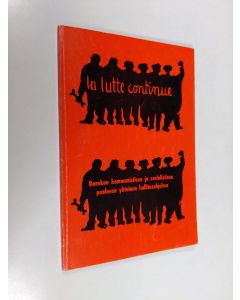 käytetty kirja Ranskan kommunistisen ja sosialistisen puolueen yhteinen hallitusohjelma 26.6.1972