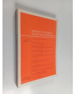 Kirjailijan Pekka Laaksonen & Lauri Honko käytetty kirja Trends in Nordic Tradition Research
