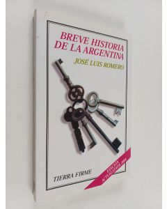 Kirjailijan José Luis Romero käytetty kirja Breve historia de la Argentina