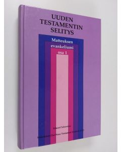 Kirjailijan Eduard Schweizer käytetty kirja Matteuksen evankeliumi - Uuden testamentin selitys ; 1