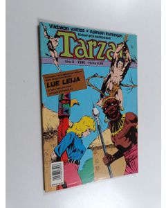 Kirjailijan Edgar Rice Burroughs käytetty teos Tarzan 8/1990