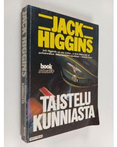 Kirjailijan Jack Higgins käytetty kirja Taistelu kunniasta