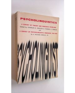 Tekijän ym.  & Charles E. Osgood käytetty kirja Psycholiguistics - A Survey of Theory and Research Problems & A Survey of Psycholiguistic Research 1954-1964