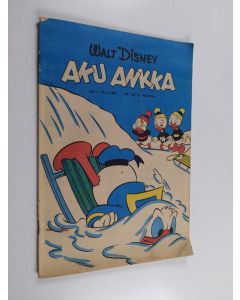 Kirjailijan Walt Disney käytetty teos Aku Ankka 7/1974
