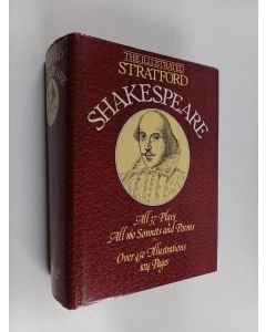 Kirjailijan William Shakespeare käytetty kirja The Illustrated Stratford Shakespeare