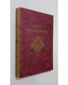Kirjailijan Romain Rolland käytetty kirja Kaksi rakastavaista (Pierre et Luce)