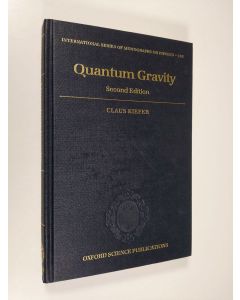 Kirjailijan Claus Kiefer käytetty kirja Quantum Gravity