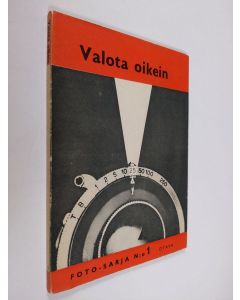 Kirjailijan C. I. Jacobson käytetty kirja Valota oikein