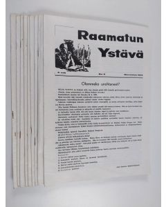 käytetty teos Raamatun ystävä vuosikerta 1964 (puuttuu n:o 12)