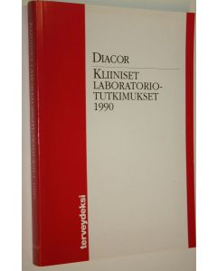 käytetty kirja Kliiniset laboratoriotutkimukset 1990