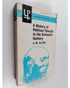 Kirjailijan J. W. Allen käytetty kirja A History of Political Thought in the Sixteenth Century