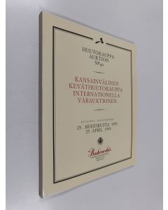 käytetty kirja Huutokauppa auktion no 40 : kansainvälinen keväthuutokauppa internationella vårauktionen : 25.4.1993
