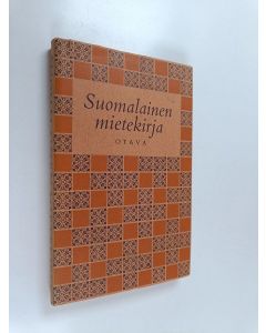Kirjailijan Sirkka Rapola käytetty kirja Suomalainen mietekirja