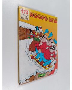 Kirjailijan Walt Disney käytetty kirja Roope-setä 1/1994