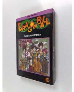 Kirjailijan Akira Toriyama käytetty kirja Dragon ball 30 - Pahoja aavistuksia