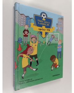 Kirjailijan Mats Wänblad käytetty kirja Vårt lilla landslag spelar VM